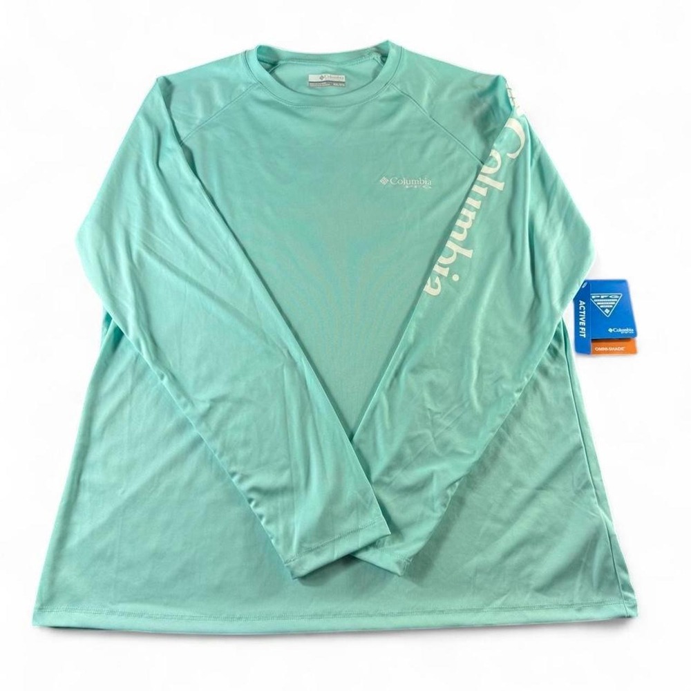 Columbia Performance Fishing Gear Long Sleeve Athletic Shirt